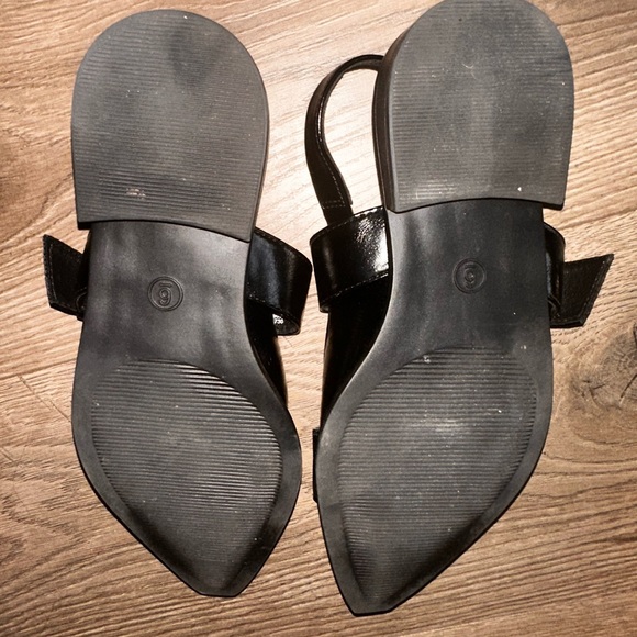 Flat Black Slingbacks - Picture 3 of 3